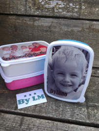 broodtrommel / lunchbox met foto