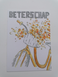 Kaart beterschap fiets