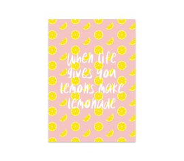 Ansichtkaart lemonade