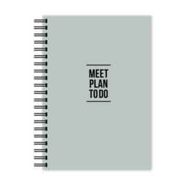 Notebook Meet Plan To Do