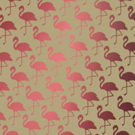 Inpakpapier Flamingo