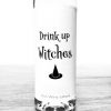 zelfklevend wijnetiketDrink up Witches Mama Drinkt Wijn