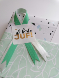 De beste juf! (sluit)sticker