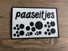 sticker paaseitjes ; DIY paaseitjespot