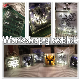 Workshop glasblok