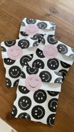 Stickerset smiley 25 stuks verschillende smileys