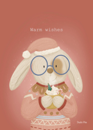 Kaart warm wishes