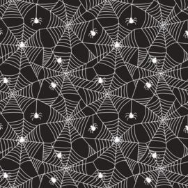 Inpakpapier spinnen, spinnenweb