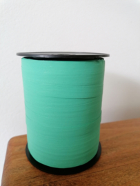 40. Paperlook krullint aquablauw -10 mm breed