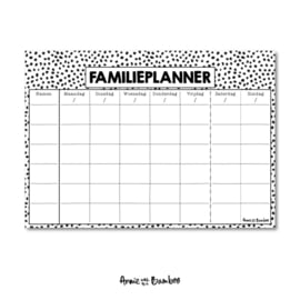 A4 Familieplanner  dots - Annie with the Bamboo