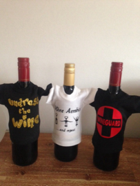 Mini shirt voor fles wijn