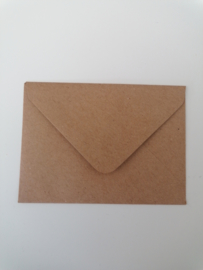 A7 enveloppe, kraft