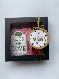 (sluit)sticker  de liefste mama