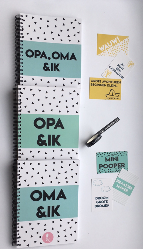 Goede Opa,Oma&ik , het invulboek voor opa en oma | Invulboeken | By LM LM-24