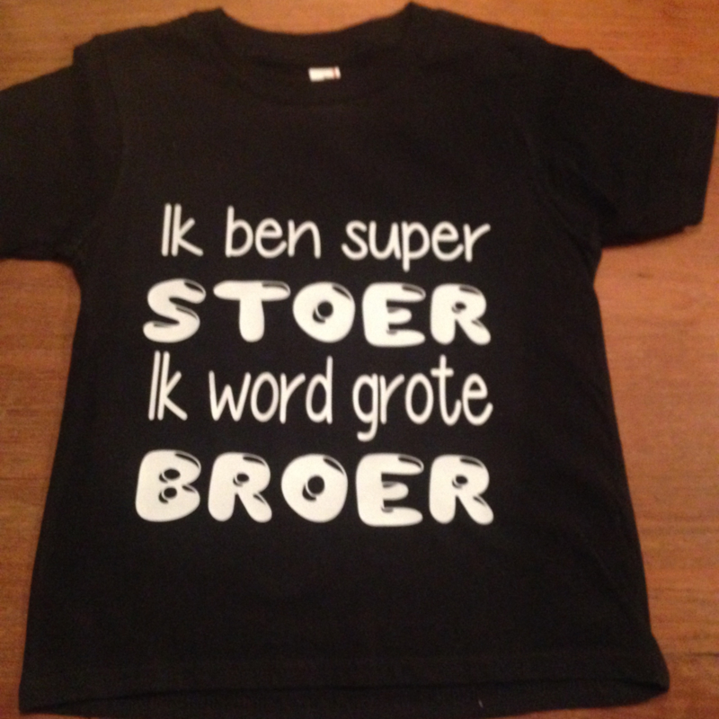Uitgelezene t-shirt ik word grote broer | kids | By LM KD-03