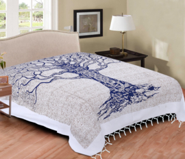 Sprei/laken  tree of life