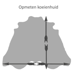 XL Koeienhuid Tricolor - 250x230 - Tri2