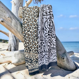 XL Strandkleed panter leopard