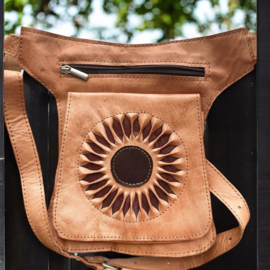 Festival heuptas Leder handmade