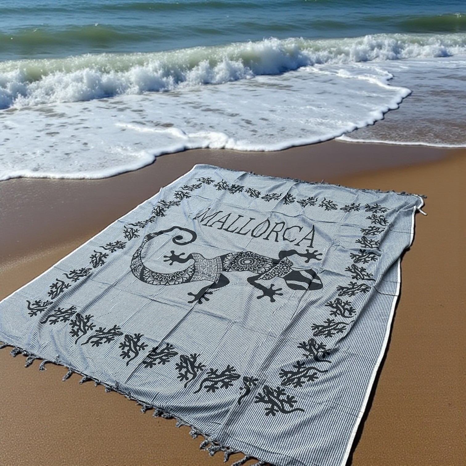 XL Strandlaken - Mandala