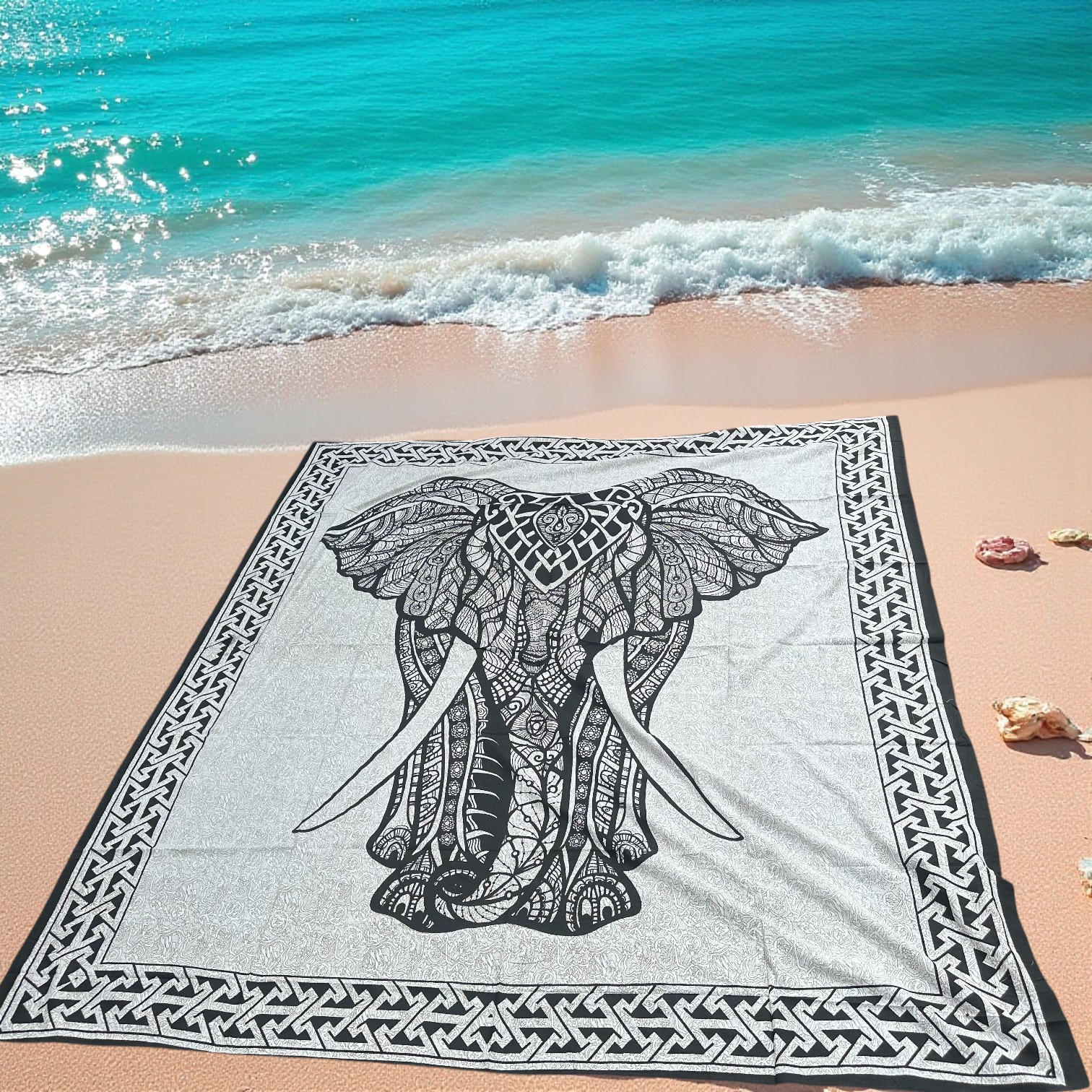 Strandlaken MEGA olifant