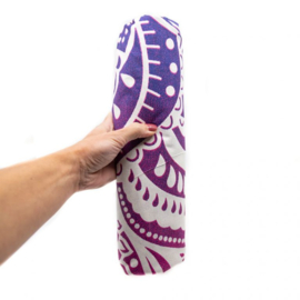 XL Strandlaken - Mandala/Lotus - Roze/paars
