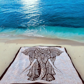 Strandlaken MEGA olifant