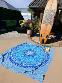 Strandlaken groen mandala
