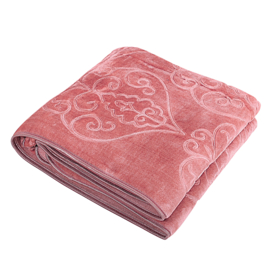Velvet sprei deluxe - Roze