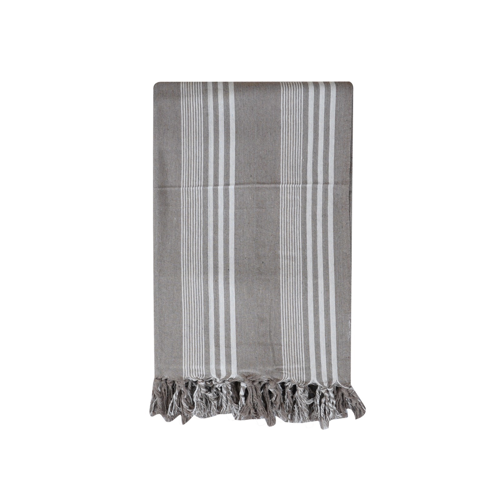 XXL Strandlakens beige witte streep