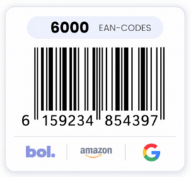 6000 Officiële EAN Codes