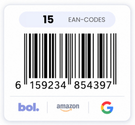 15 Officiële EAN Codes