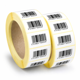 1 EAN-code inclusief barcode stickers