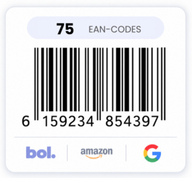 75 Officiële EAN Codes