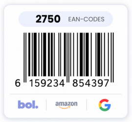 2750 Officiële EAN Codes