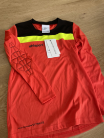 Nieuw Uhlsport keepersshirt maat 140