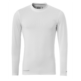 Wit ondershirt / thermoshirt junior en senior Uhlsport