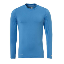 Blauw ondershirt / thermoshirt junior en senior Uhlsport