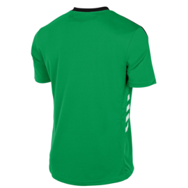 Groen Hummel Valencia shirt met korte mouwen