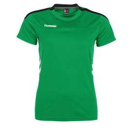 Groen Hummel Valencia T shirt met korte mouwen voor dames