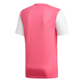 Junior Roze Estro 19 Adidas shirt met korte mouwen