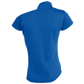 Blauwe sportieve dames polo van Hummel