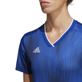 Adidas Tiro 19 blauw damesshirt