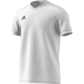 Wit Adidas shirt junior met korte mouwen