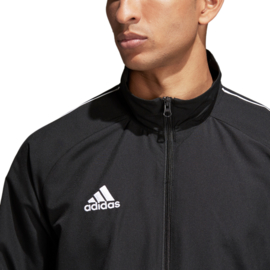 Adidas Core 18 trainingsjas zwart