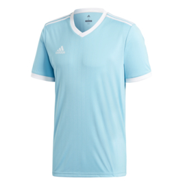 Lichtblauw Adidas shirt junior met korte mouwen