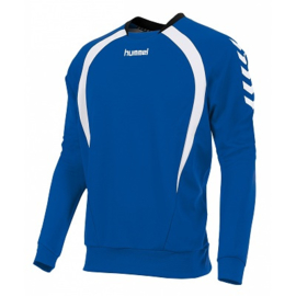 Hummel Teamlijn sweater lichtblauw junior