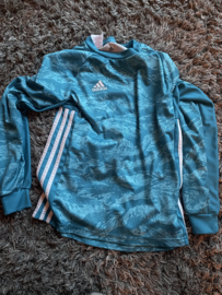 Adidas keepersshirt en broek  maat 164