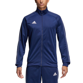 Blauwe Adidas trainingsjas Core 18