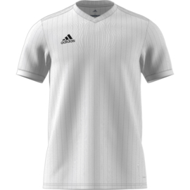 Wit Adidas shirt junior met korte mouwen